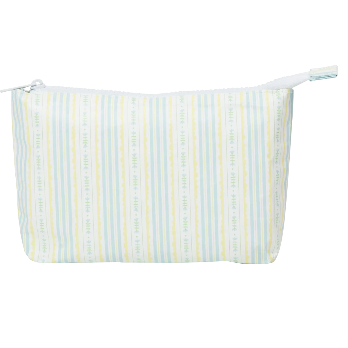 Small Tyvek® Zipper Pouch | Cowtown Stripe