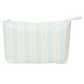 Small Tyvek® Zipper Pouch | Orange Plaid