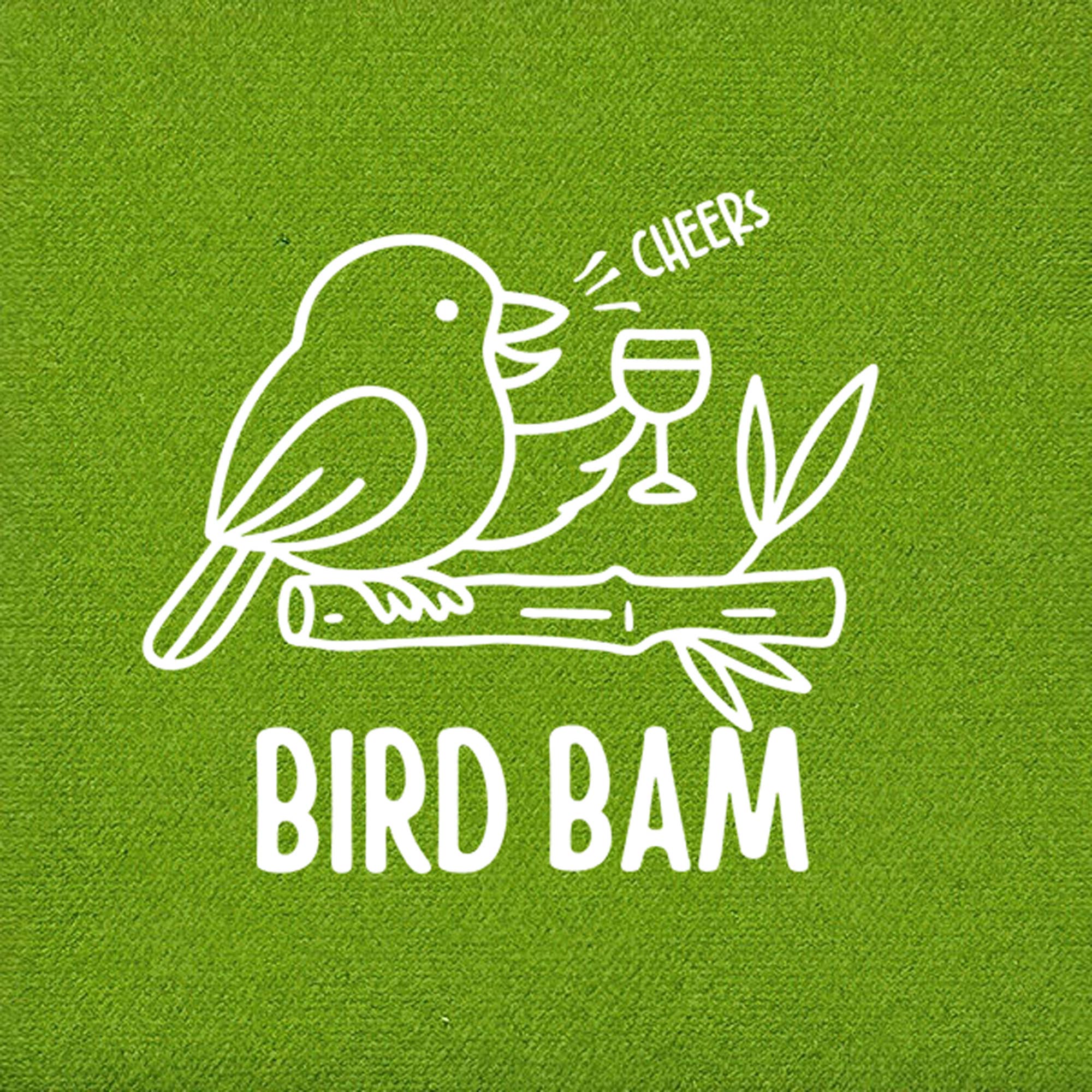 Two Funny Girls - Mahjong - Bird Bam Beverage Napkin {20 ct Pack}