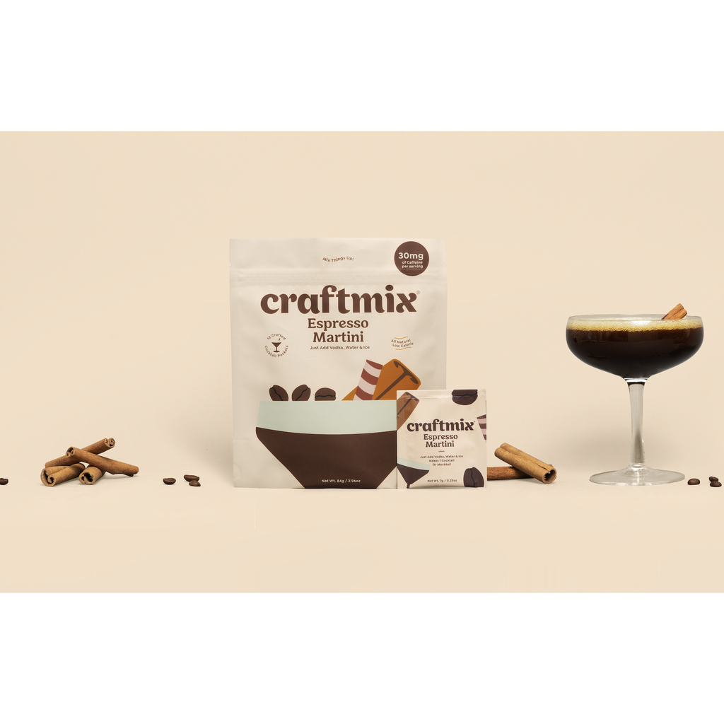 Espresso Martini Cocktail Mixer - 12 Serving Multipack