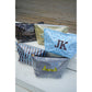 Clear Coat Bag for Embrodiery - Fall Collection: Chocolate Stripes - KENZKUSTOMZ