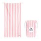 Dock & Bay USA - Dock & Bay Quick Dry Towels - Cabana - Malibu Pink: Large (63x35")