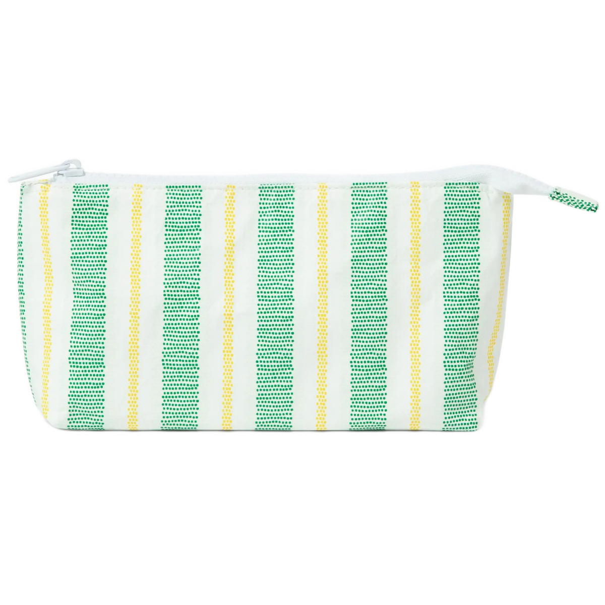 Small Tyvek® Zipper Pouch | Cowtown Stripe