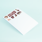 College Station Pattern Notepad