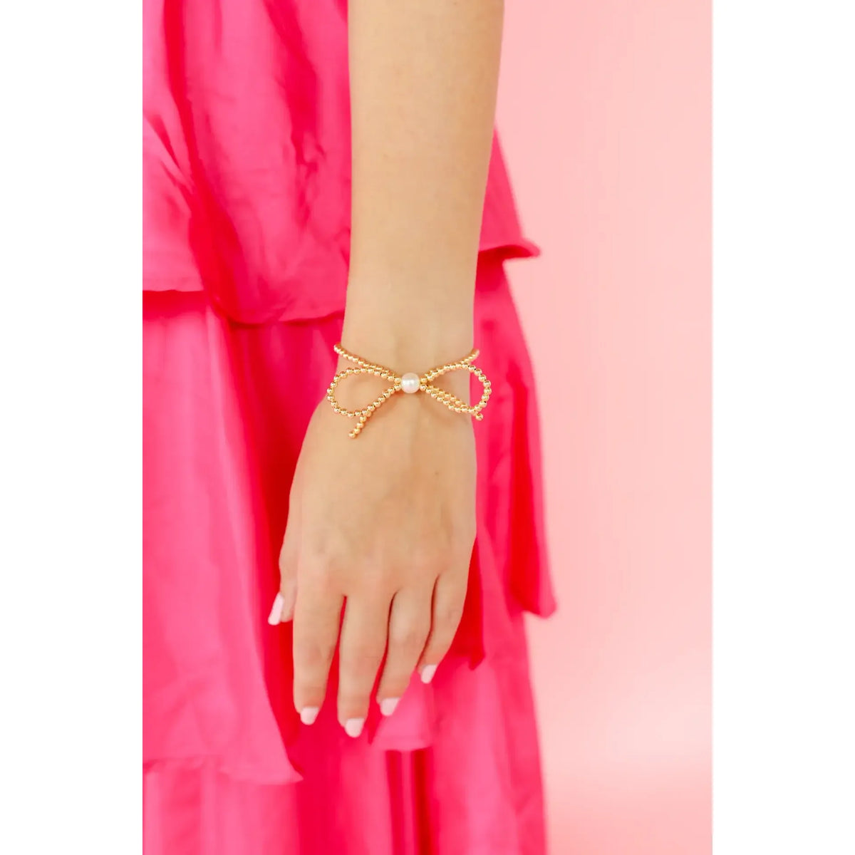 Gold Bow Bracelet