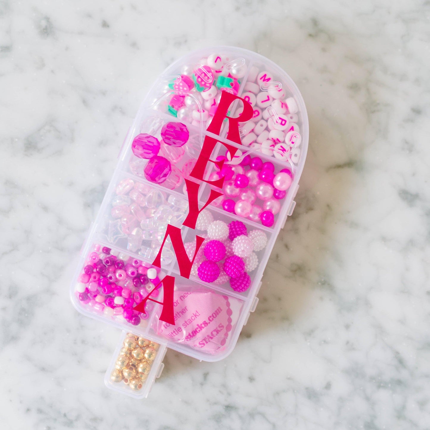 Little Stacks - The Rainbow Swirl Popsicle Bracelet Kit