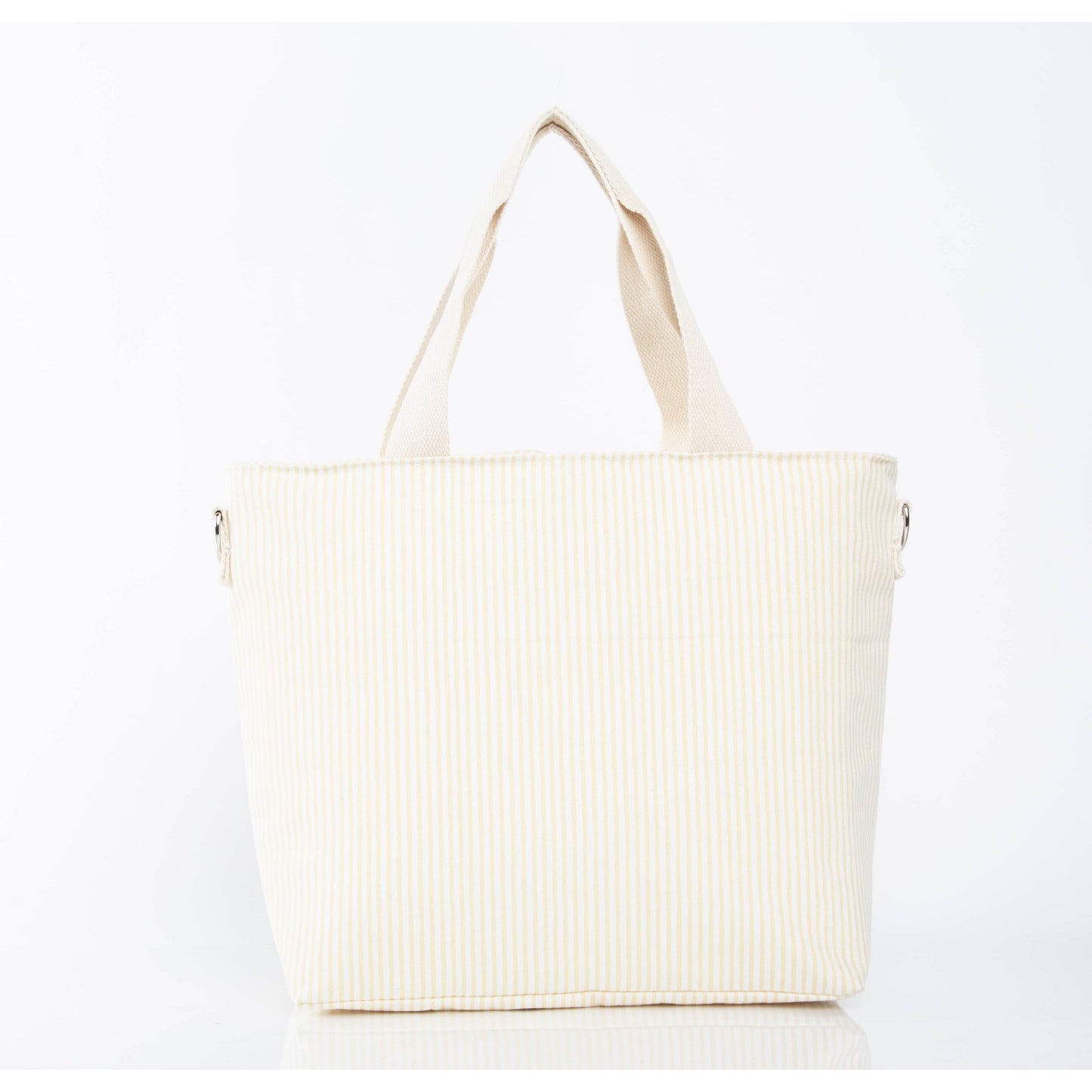 CB STATION - Stripes Cooler Tote: Gray