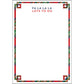 FA LA LA Tartan Notepad
