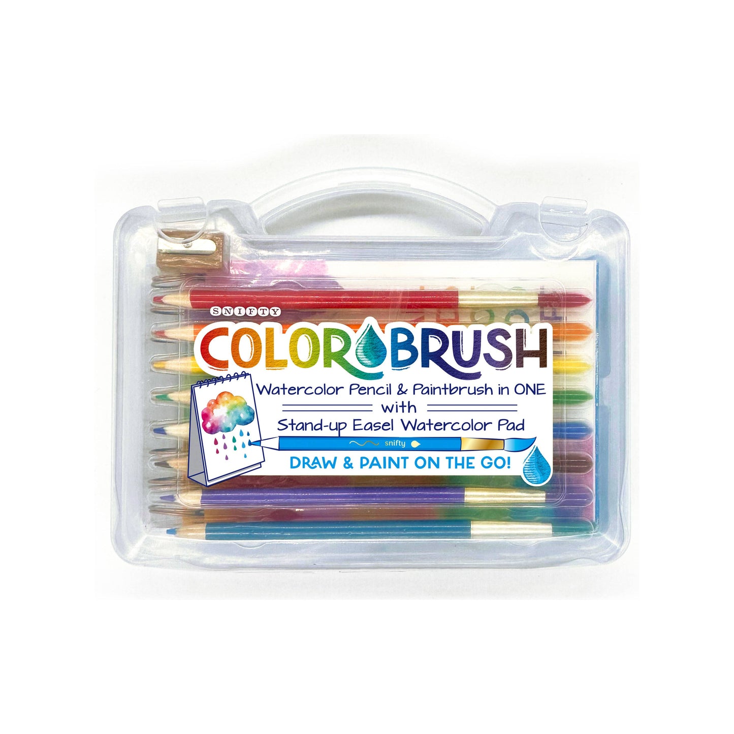 COLORBRUSH ON THE GO - watercolor 
pencil/paintbrush kit
