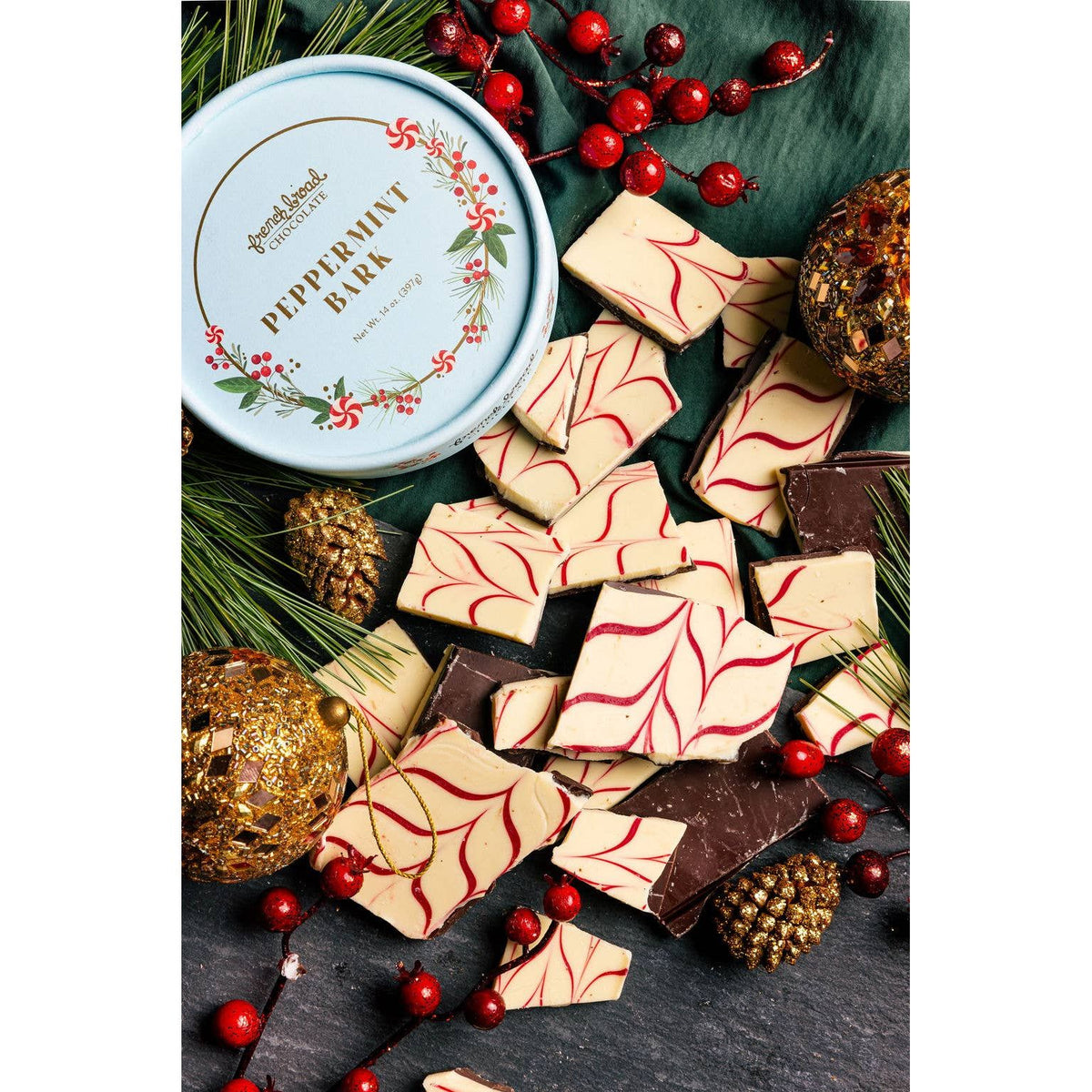 French Broad Chocolate | Peppermint Bark