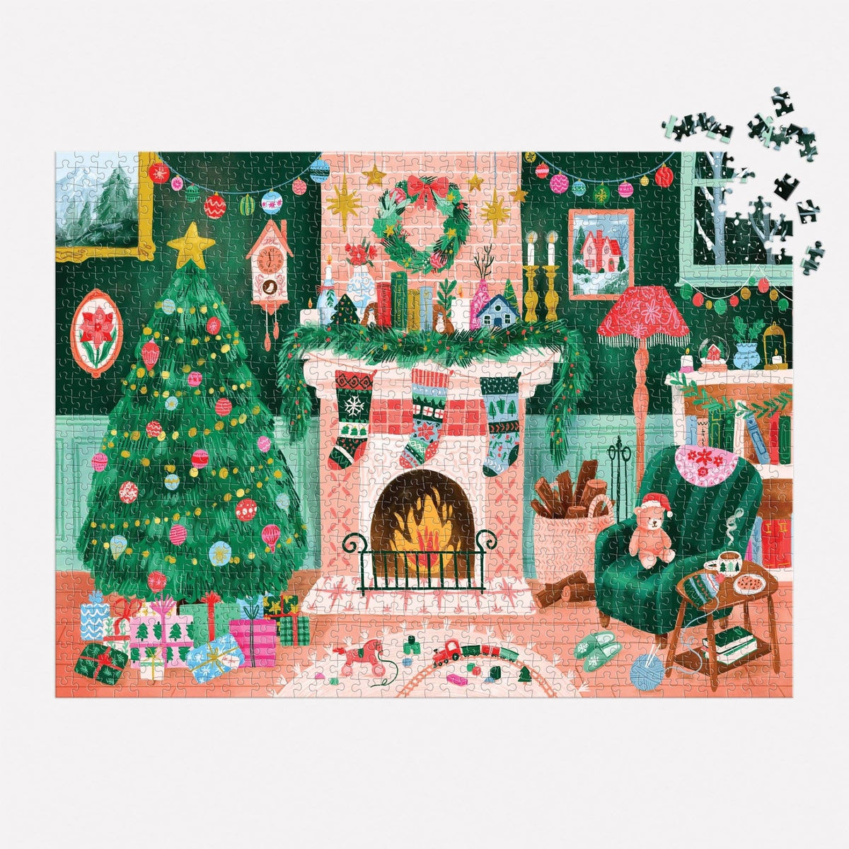 Cozy by the Fireplace | Puzzle