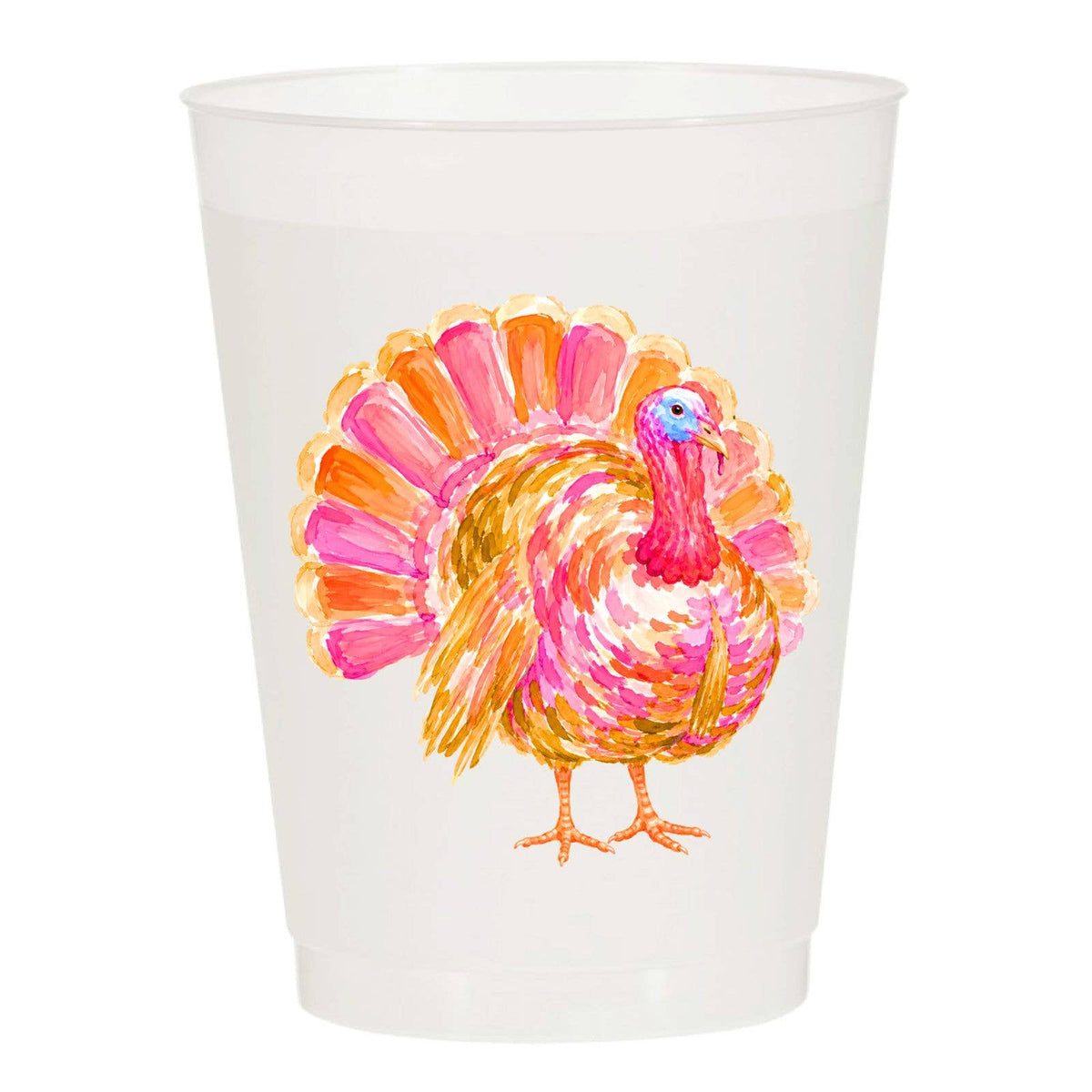 Pretty in Pink Turkey | Frosted Cups