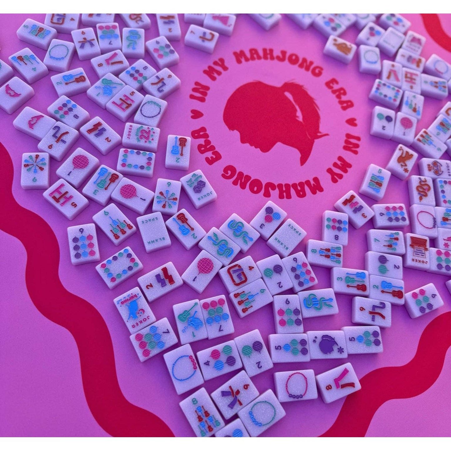 Peace Love Mahjong - Taylor's Tiles - Mahjong Set