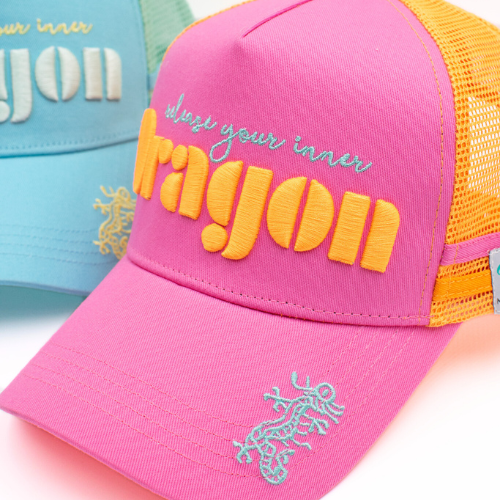 My Fair Mahjong - MAHJONG HAT | Release Your Inner Dragon: Blue
