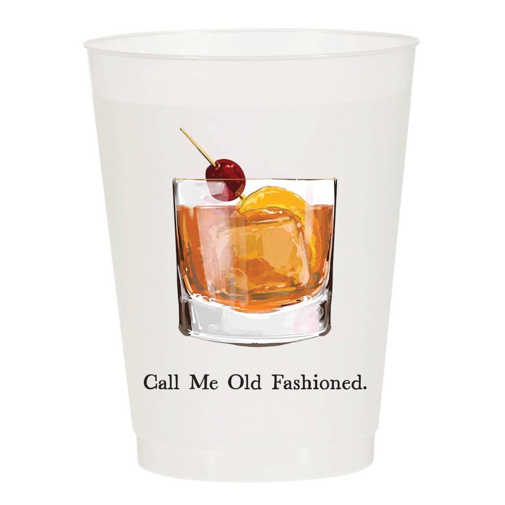 Call Me Old Fashioned Frosted Cups - Father: Pack of 6