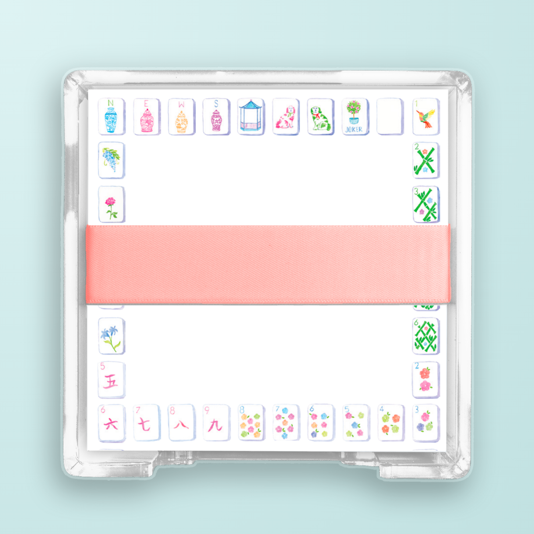 Sunset Tiles Border Desk Set