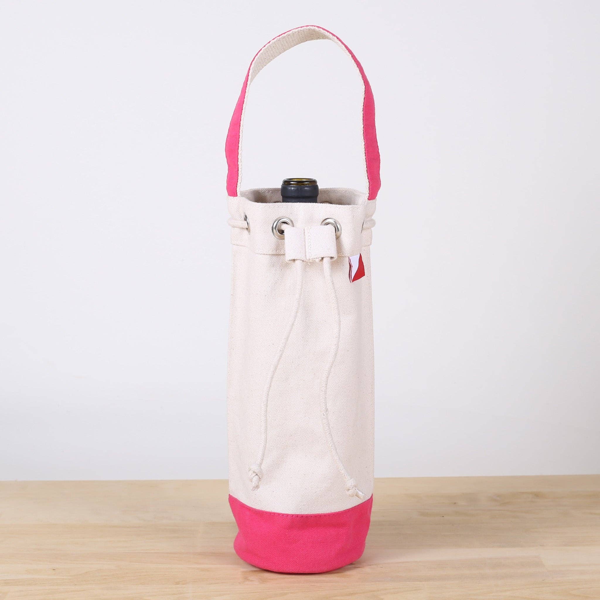 ShoreBags - Single Bottle Wine Champagne Bag: Navy