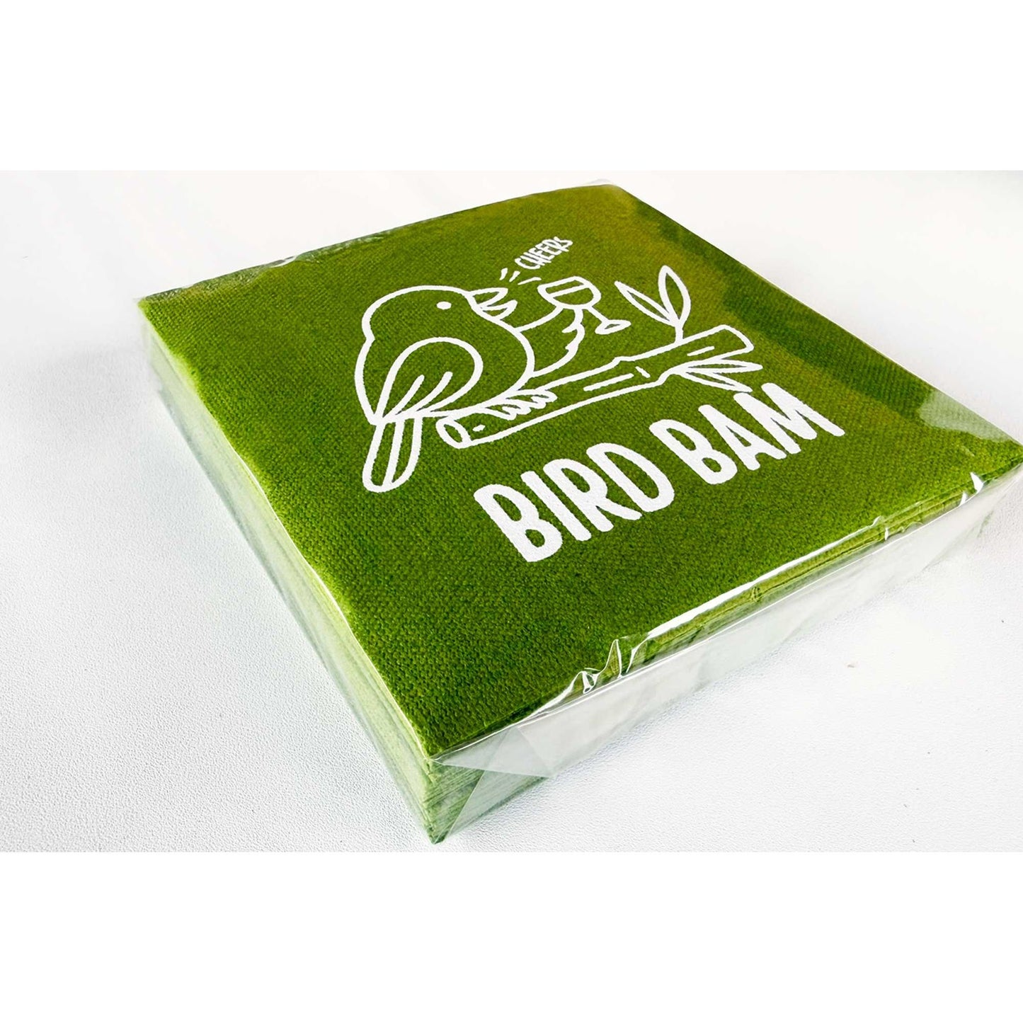 Two Funny Girls - Mahjong - Bird Bam Beverage Napkin {20 ct Pack}
