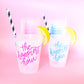 The Happiest Hour - Pink | Frosted Acrylic Cup