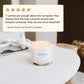 Calyan Wax Co. - Seaside + Citrus - 3 Wick Clear Glass Tumbler Soy Candle