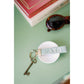 Gracefully Made Art - Alpha Chi Omega Embroidered Keychain, Sorority
