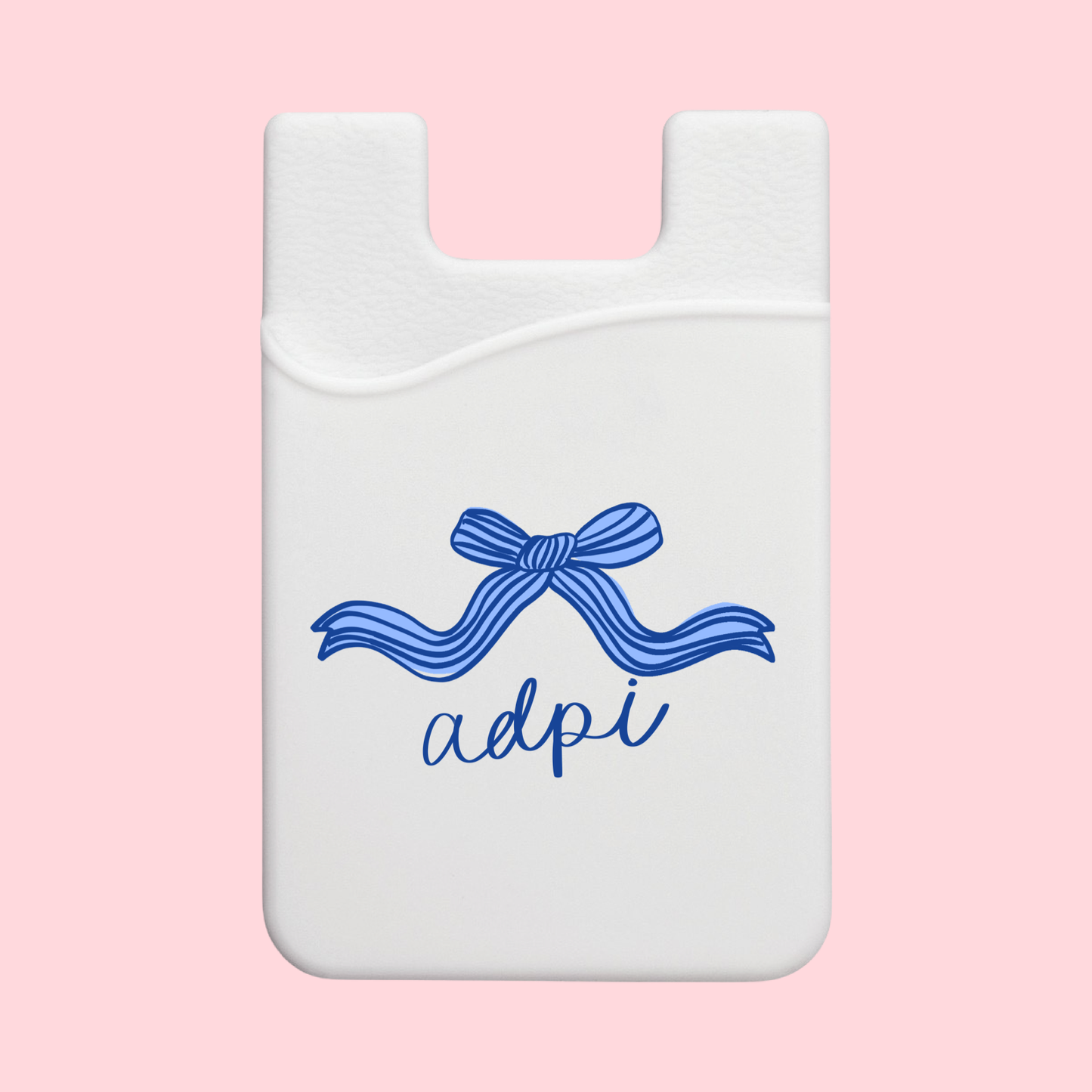 ALPHA DELTA PI Coquette Bow Sorority Phone Wallet