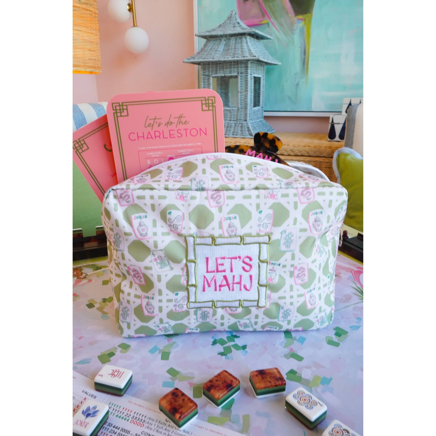 KENZKUSTOMZ - Let's Mahj - XL Travel Bag