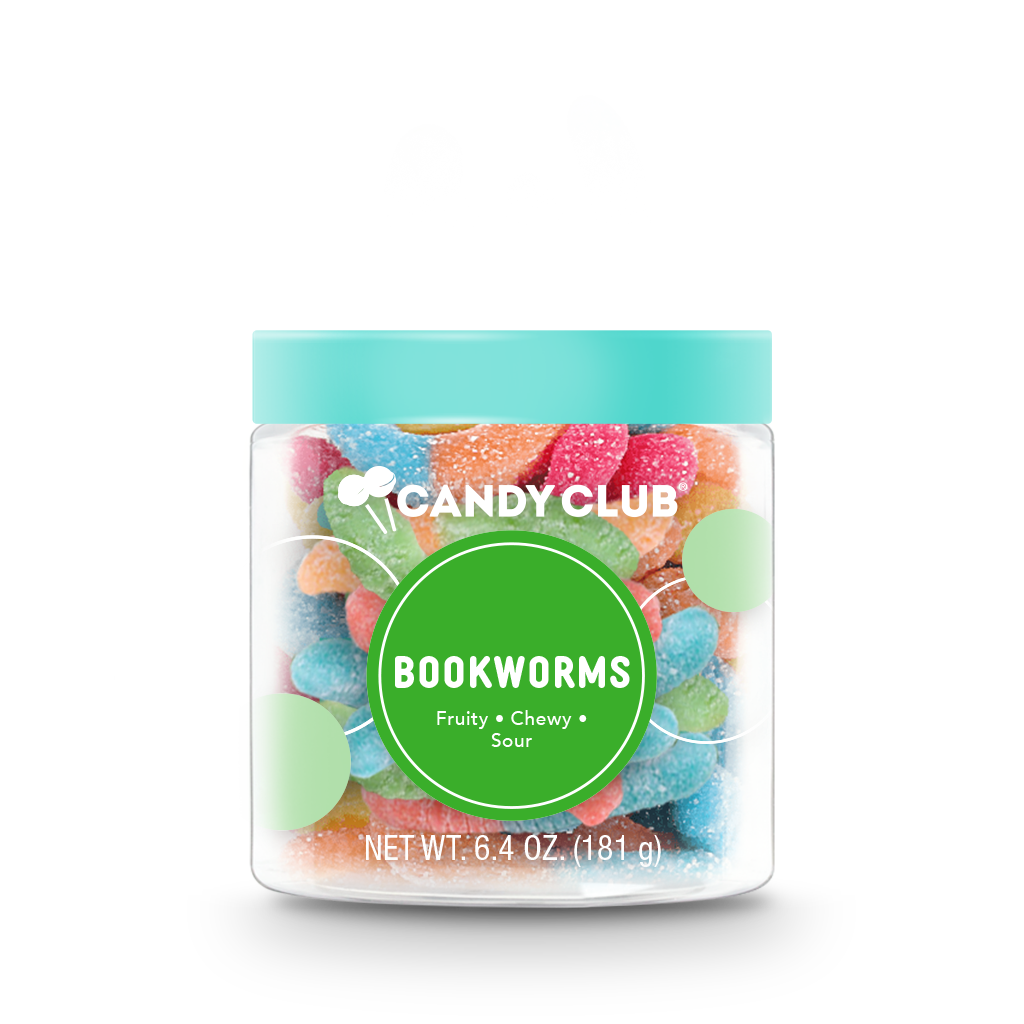 Candy Club - BookWorms: Mini Gummy Worms