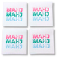 My Fair Mahjong - Mahj Mahj Mahj Cocktail Napkins - 50-Pack | 5'' x 5''