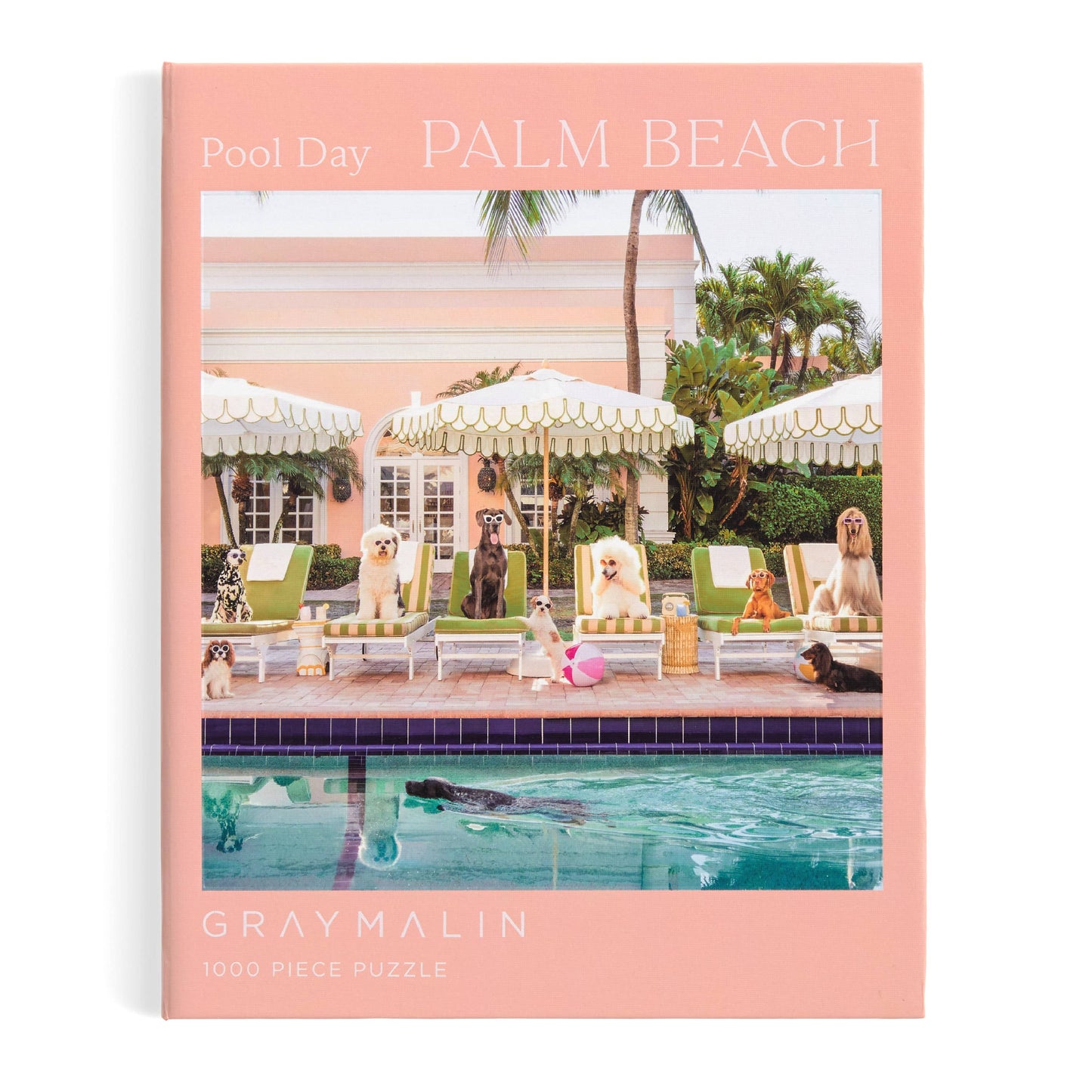 Chronicle Books - Gray Malin Palm Beach 1000 Piece Book Box Puzzle