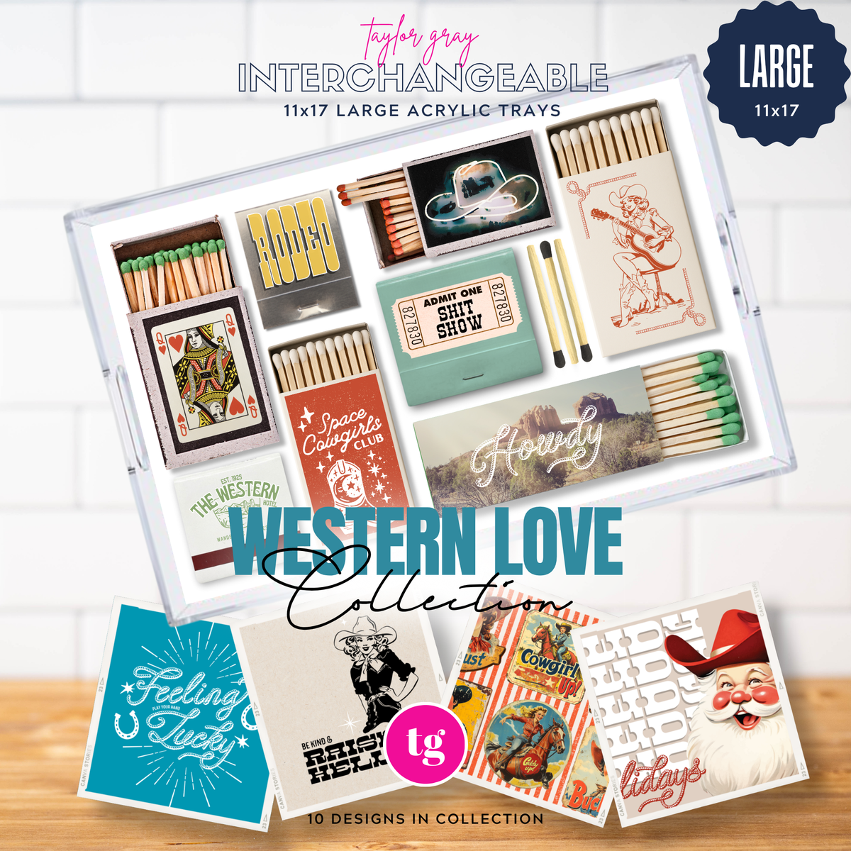 WESTERN LOVE insert set | 11X17