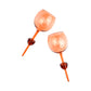 Here's How - The Bodie Riviera Glass - Set of 2 Orange