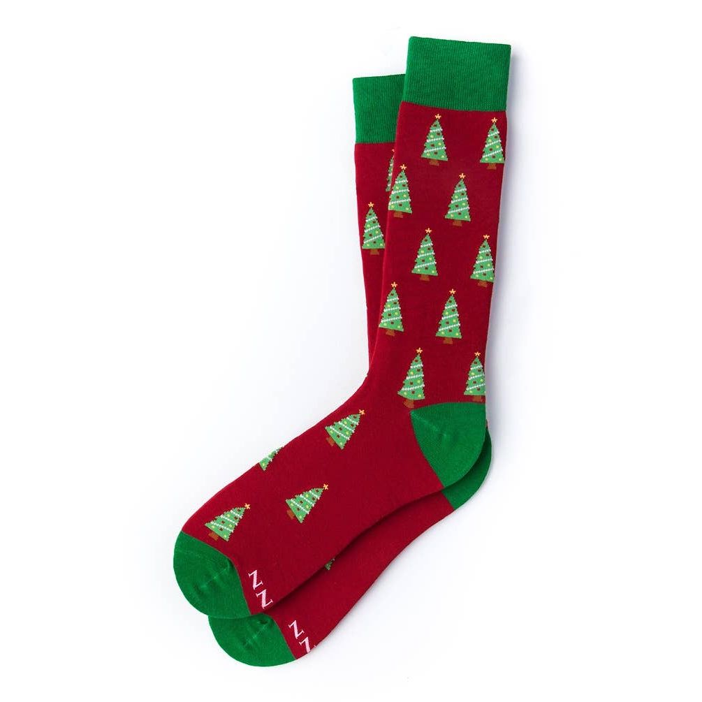 Tinsel Toes | Navy Blue Carded Socka