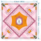 Anders Ruff Design Co. - 'Press for Mahjong' Mat | The Champagne & Mahj Collection: 33" x 33"