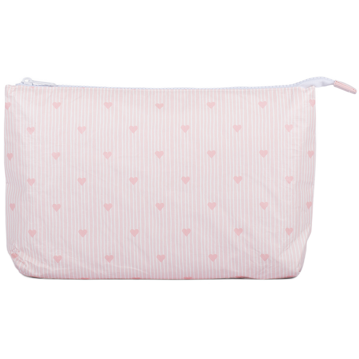 Medium Tyvek® Zipper Pouch | Papagallo Stripe