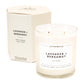 Lavender + Bergamot Glass Tumbler Soy Candle
