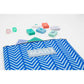 My Fair Mahjong - Premium Mahjong Card & Accessory Bag: Arrows- Blue