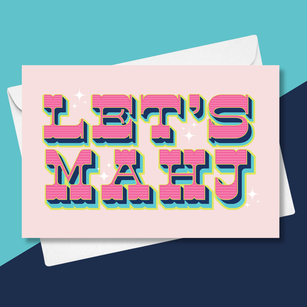 Mahjong Madness Notecard Set