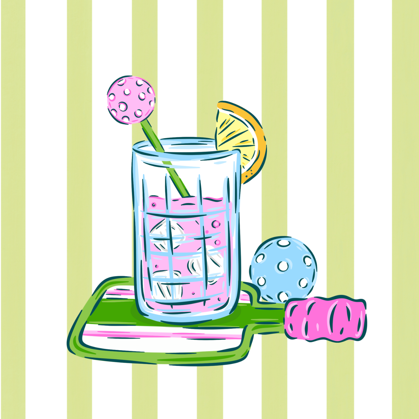 KEVA and Created By - Country Club Coasters Set of 4