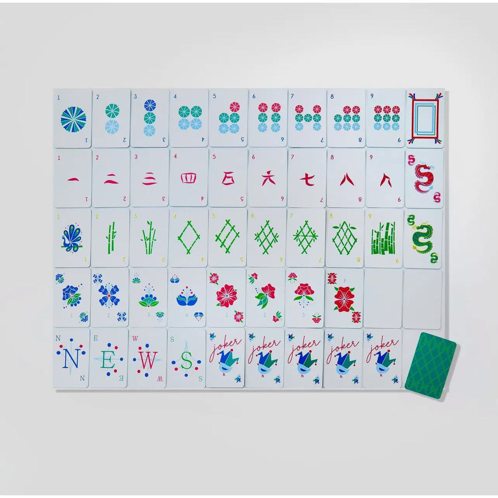 Birdie Mahjong Playing Cards