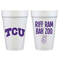 TCU | Riff Ram Bah Zoo Foam Cups