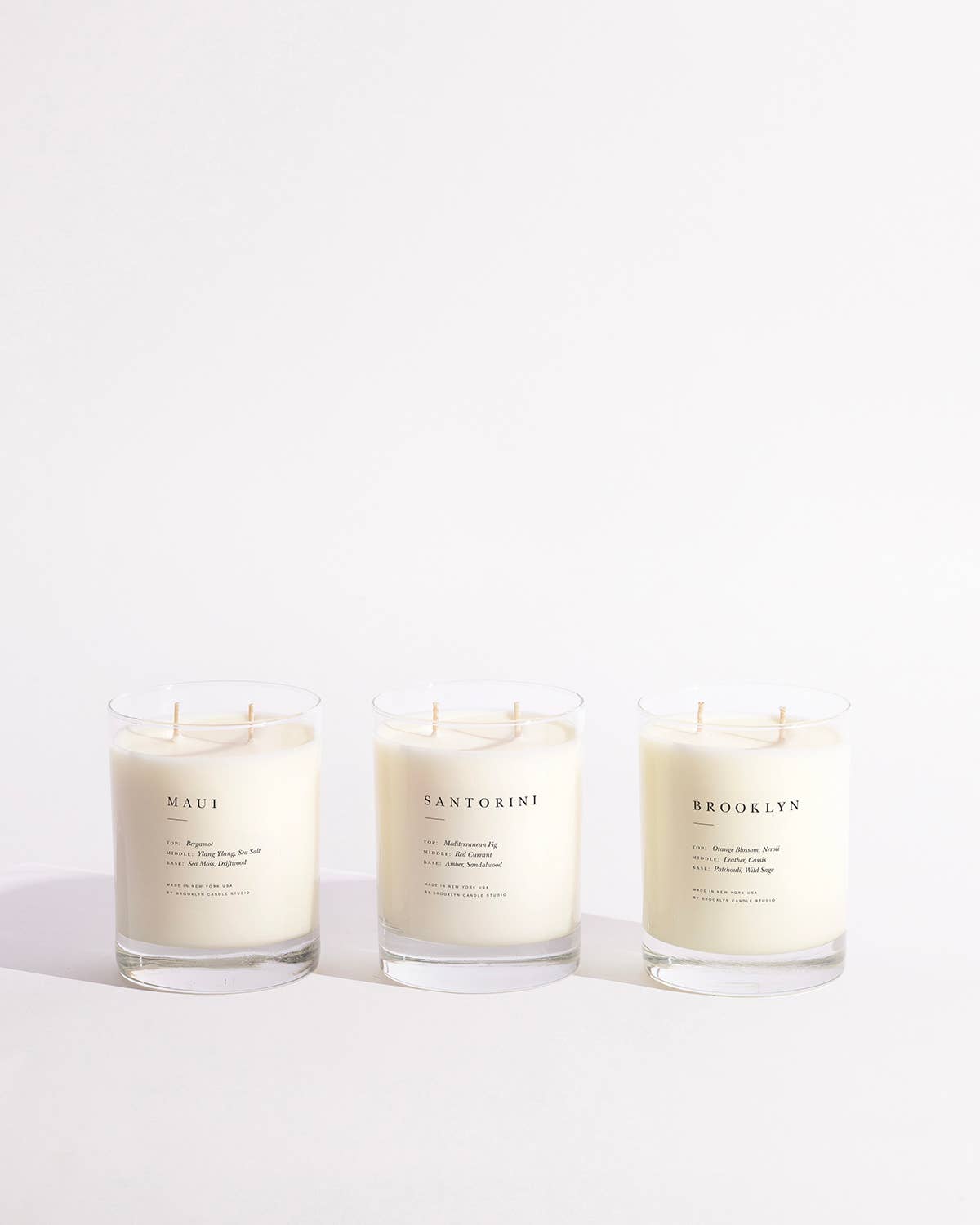 Brooklyn Candle Studio - Santorini Classic 2-Wick Candle