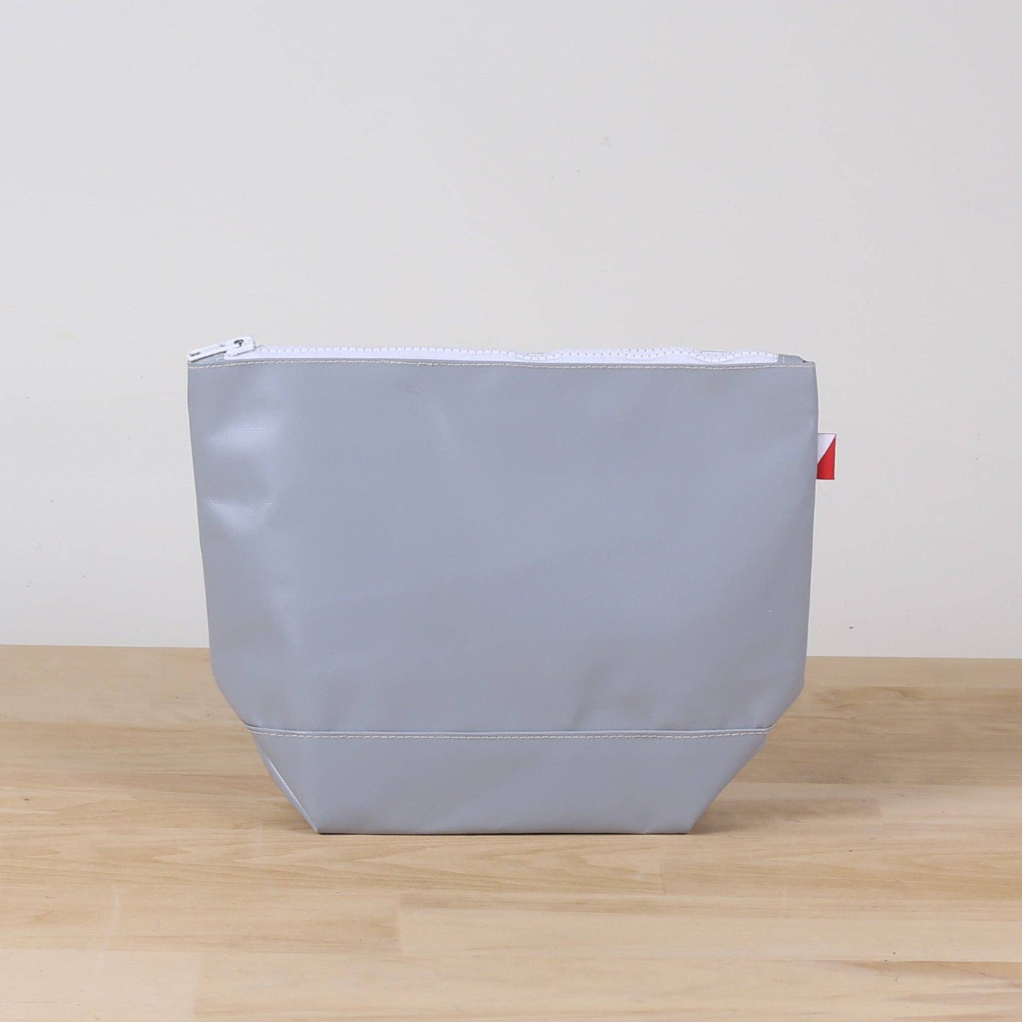 ShoreBags - Big Sur Splash Zip Pouch: Capri Blue / 11"W x 8"H x 3.5" D