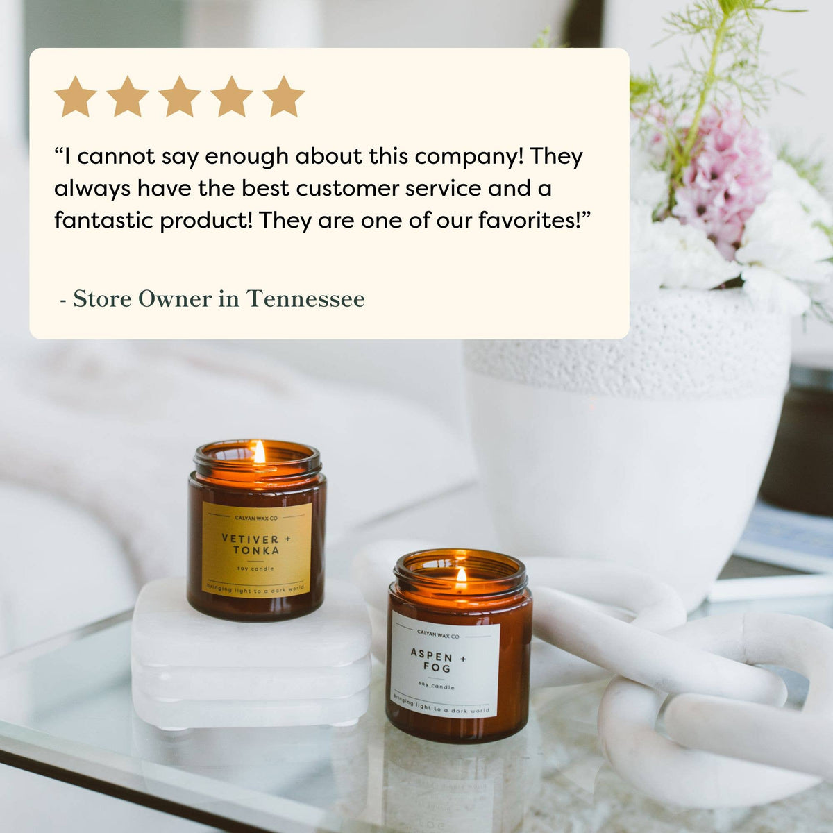 Calyan Wax Co. | Home + Holiday Candle