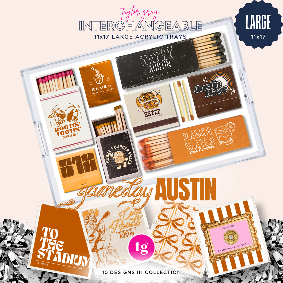GAMEDAY AUSTIN insert set | 11x17