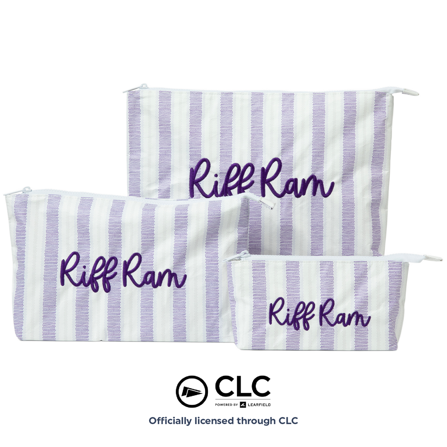 Wipstitch - TCU Tyvek® Zipper Pouches: Medium - Riff Ram