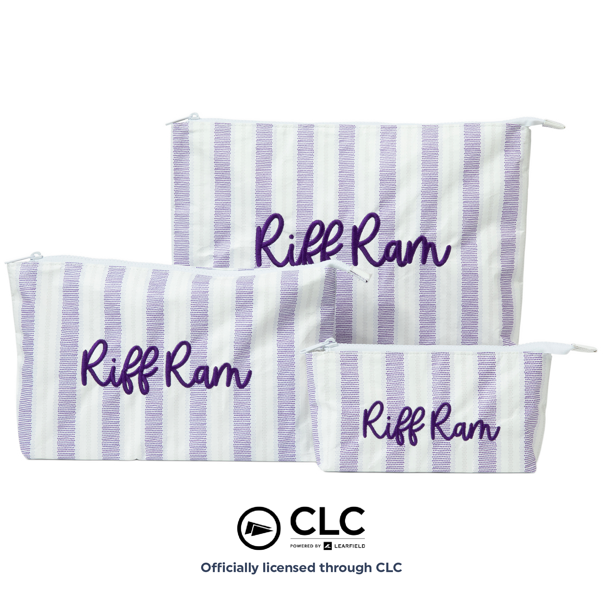 Wipstitch - TCU Tyvek® Zipper Pouches: Medium - Riff Ram