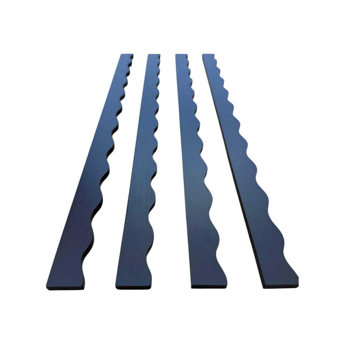 Peace Love Mahjong - Wavy Mahjong Rack Pusher Set - Navy