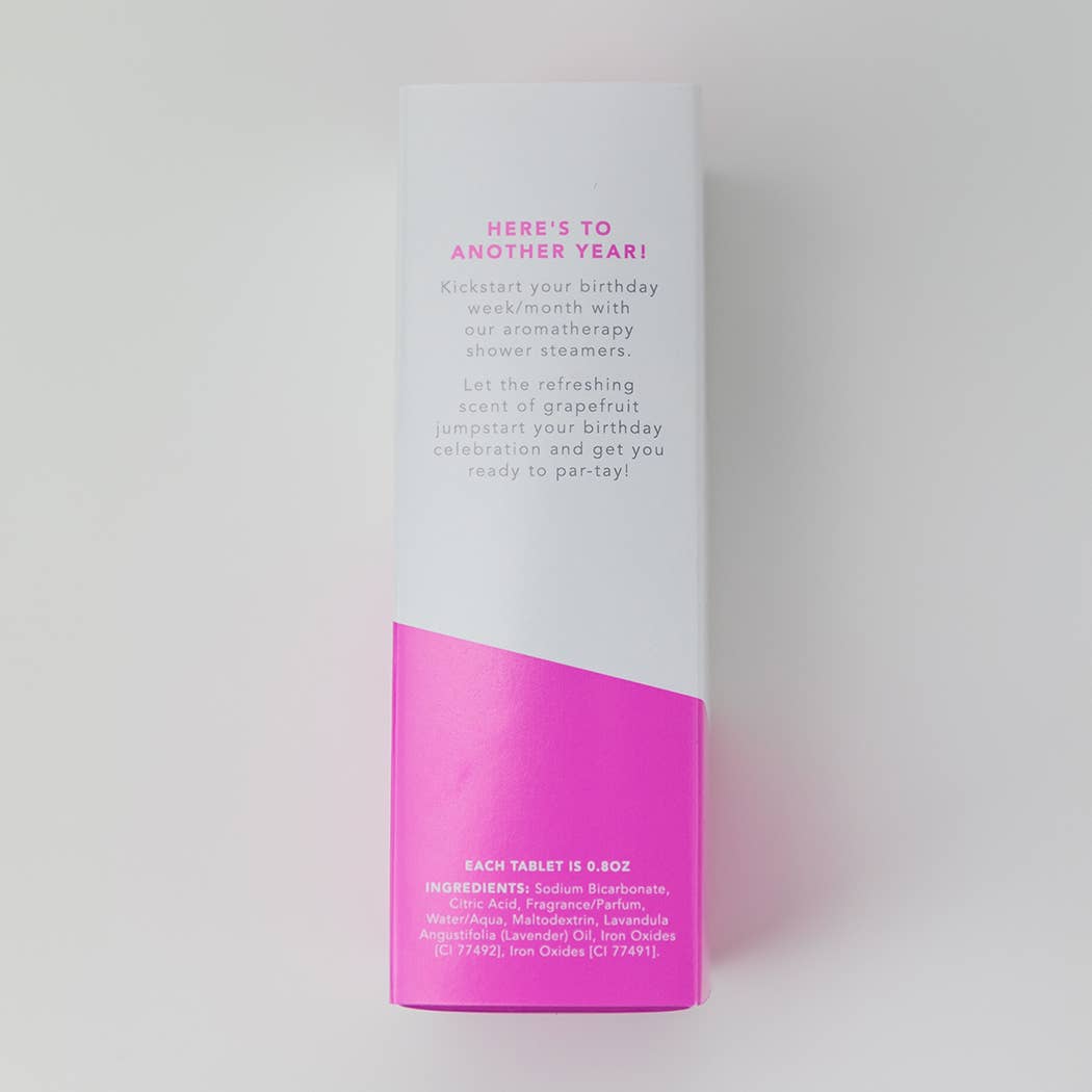 Birthyay Babe - Birthday Shower Steamers - Grapefruit - Chez Gagné