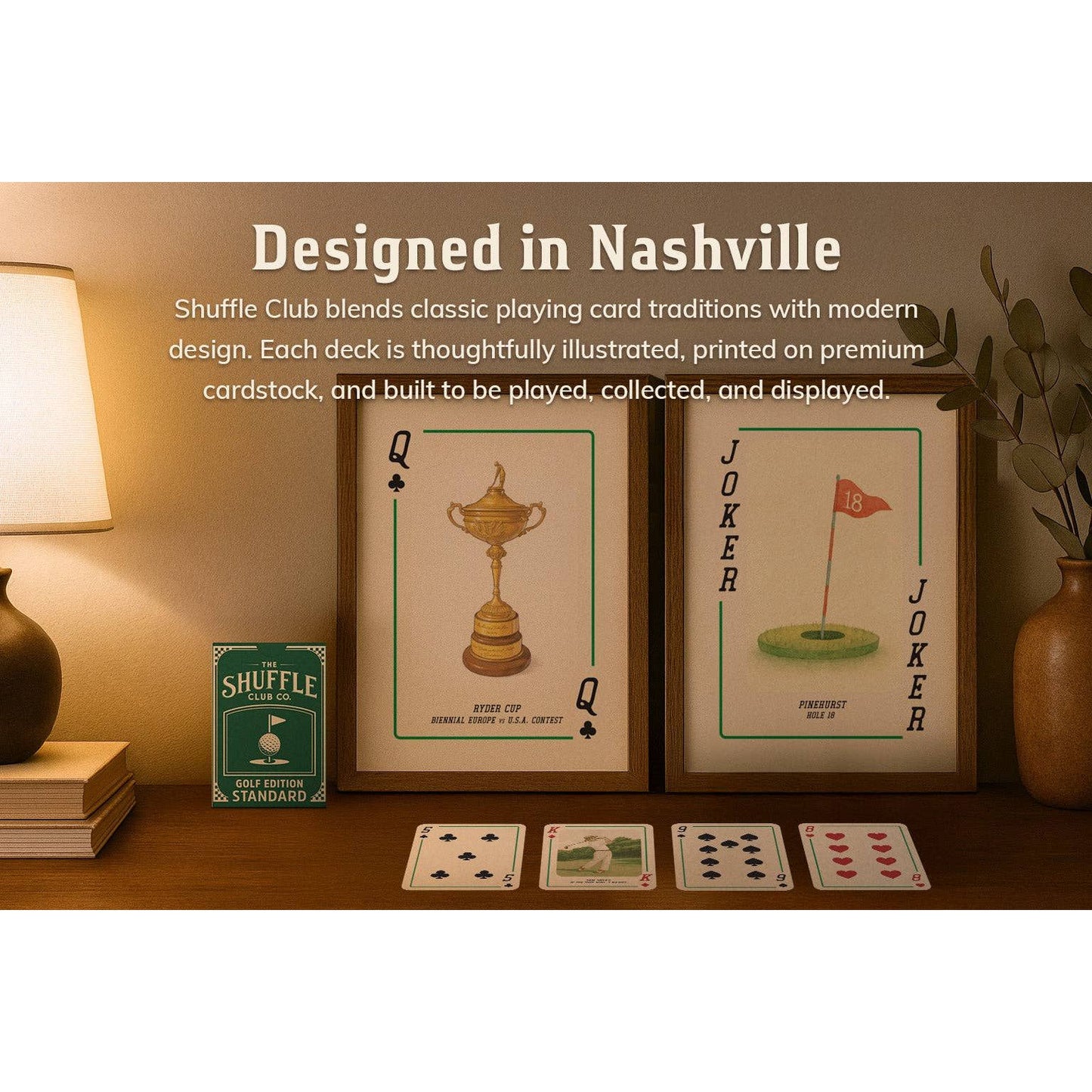 Shuffle Club Co - Golf Edition Playing Cards